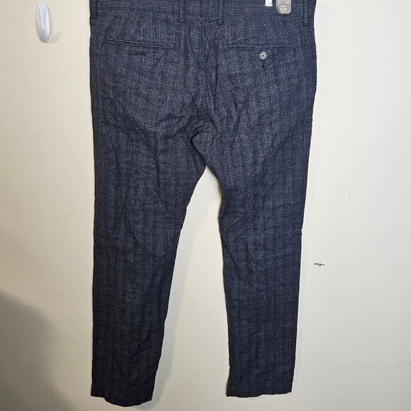 J Crew 484 Slim-fit brushed twill Stretch pant in plaid 36×32 NWT - Picture 4 of 6